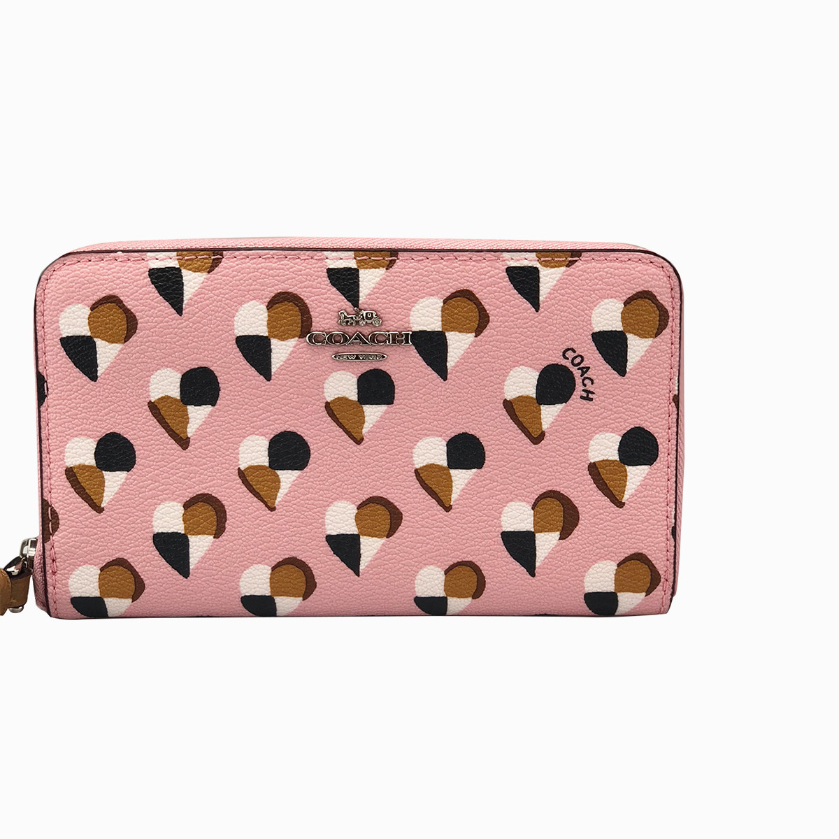 coach蔻驰女士钱包可爱淑女零钱包f25963