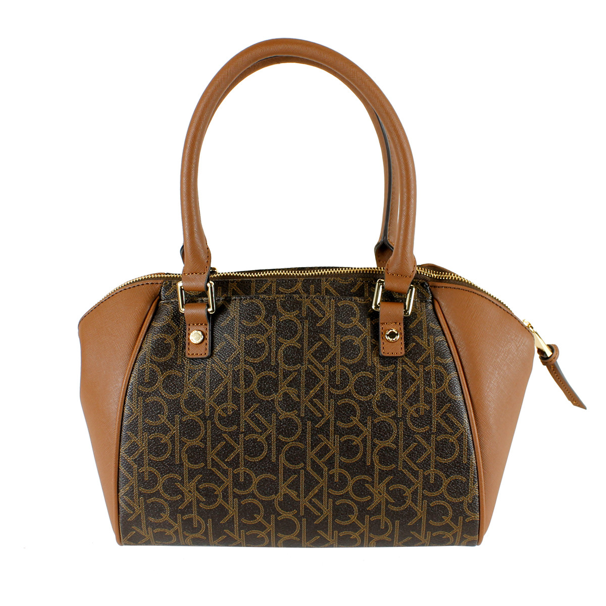 ck hudson 经典品牌花纹 大号手提包背包