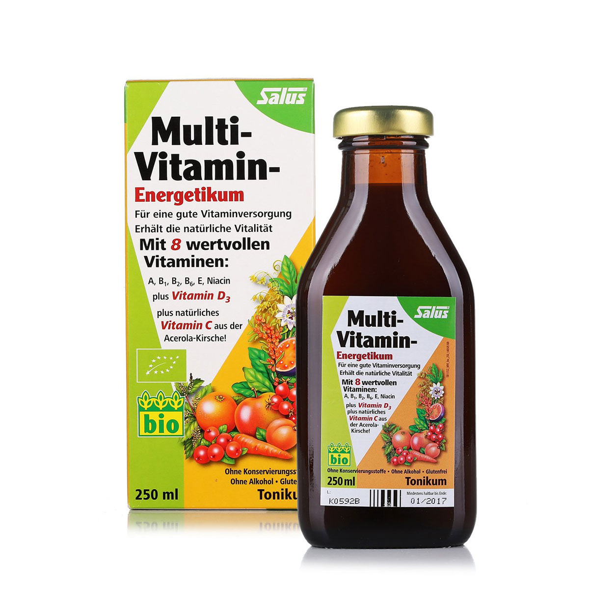 德国salus复合维生素能量营养口服液 250ml