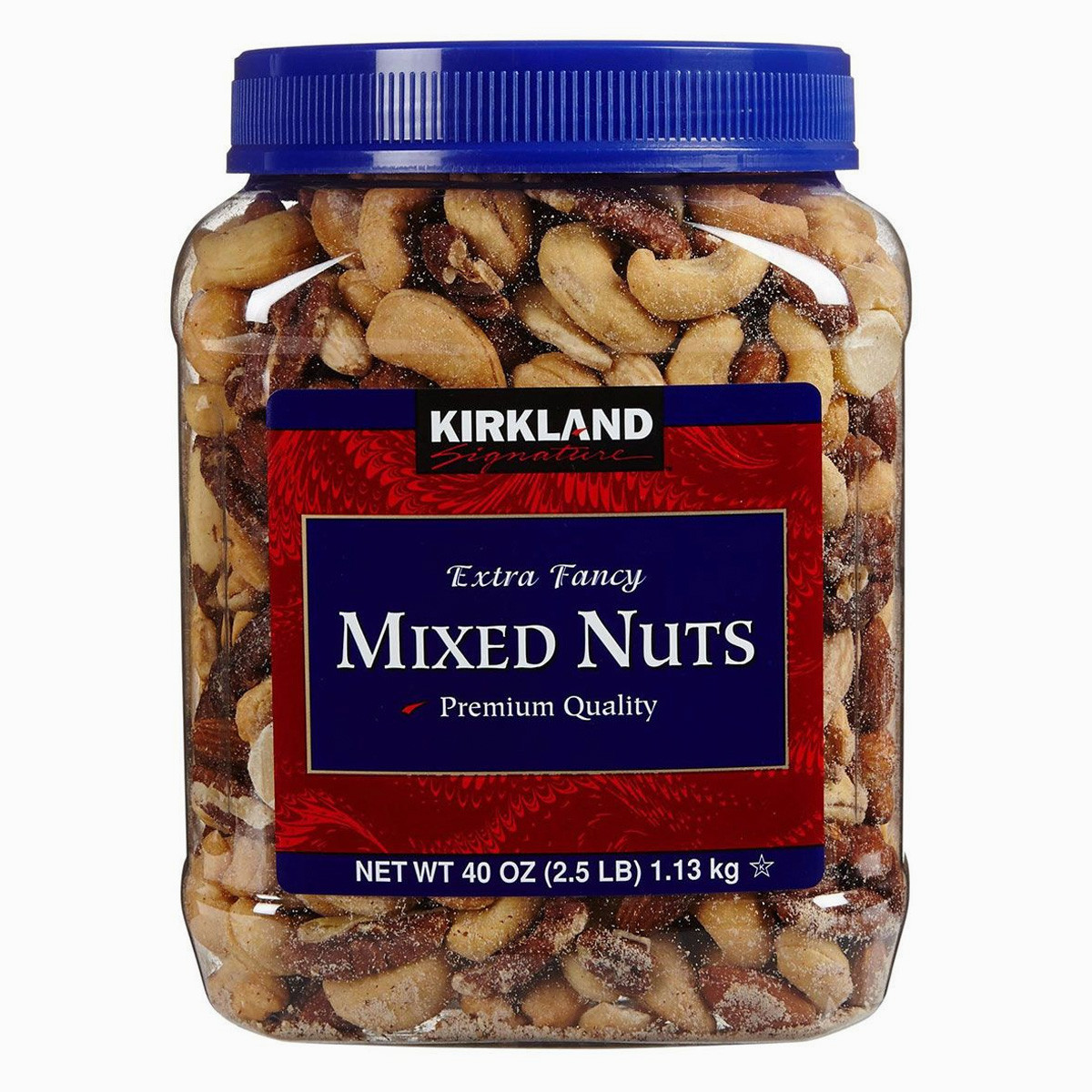 美国科克兰kirkland天然盐焗综合坚果零食113kg