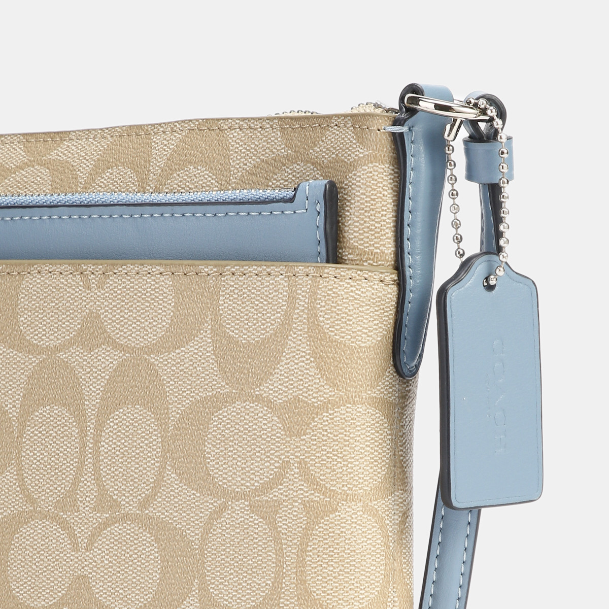 coach 经典花纹女式斜挎包