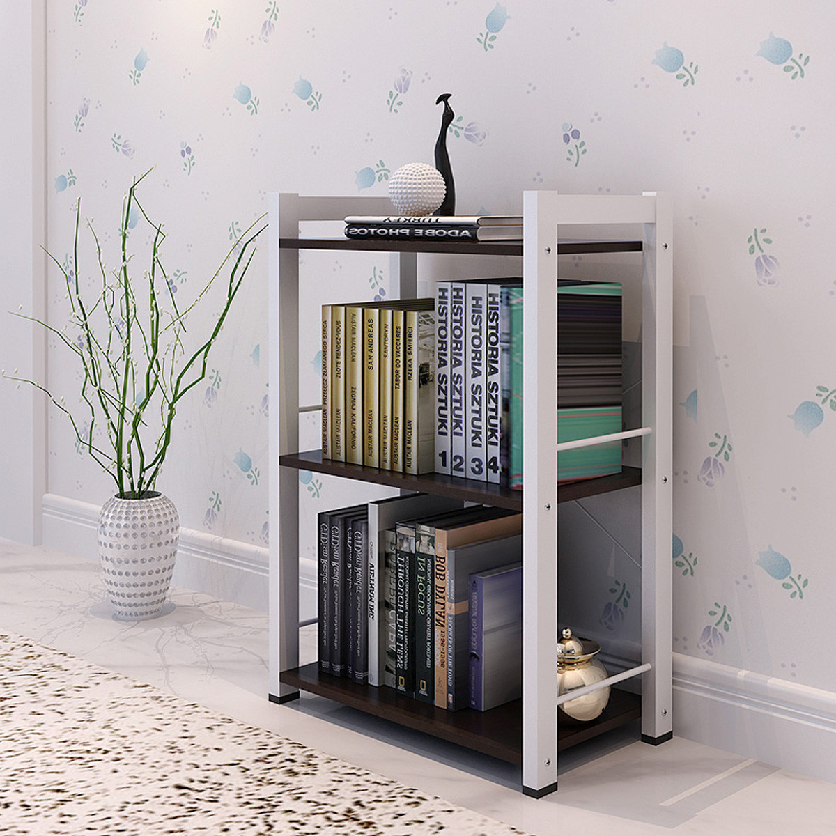 简约现代创意书架书柜组合架子简易置物架储物柜陈列架