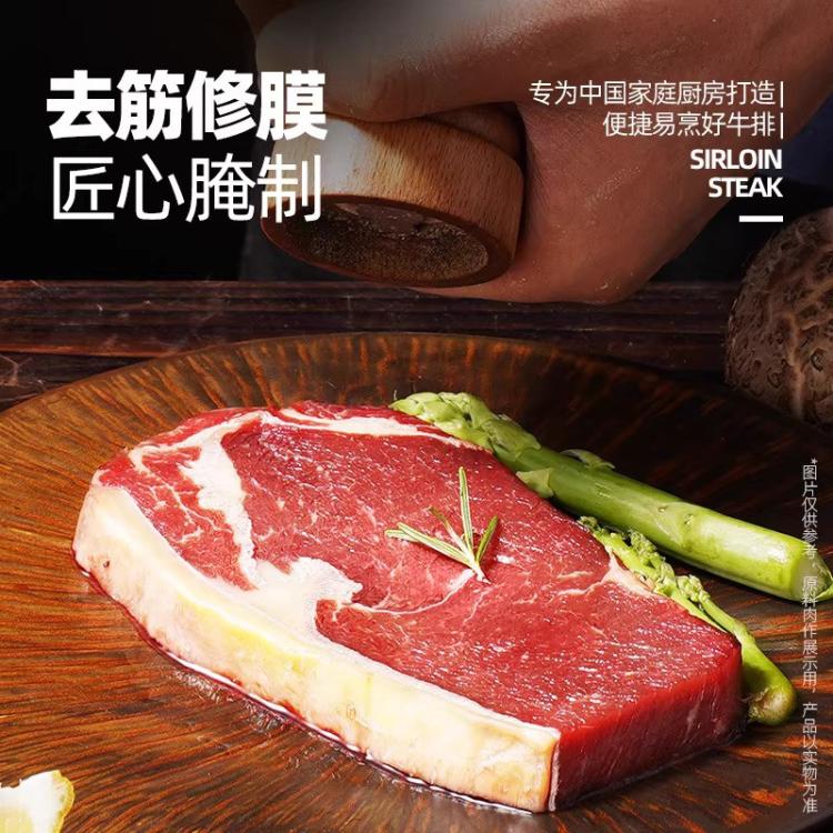 大希地 亚那索菲力牛排新鲜牛肉原肉整切烤肠鸡排鱼排套餐家用