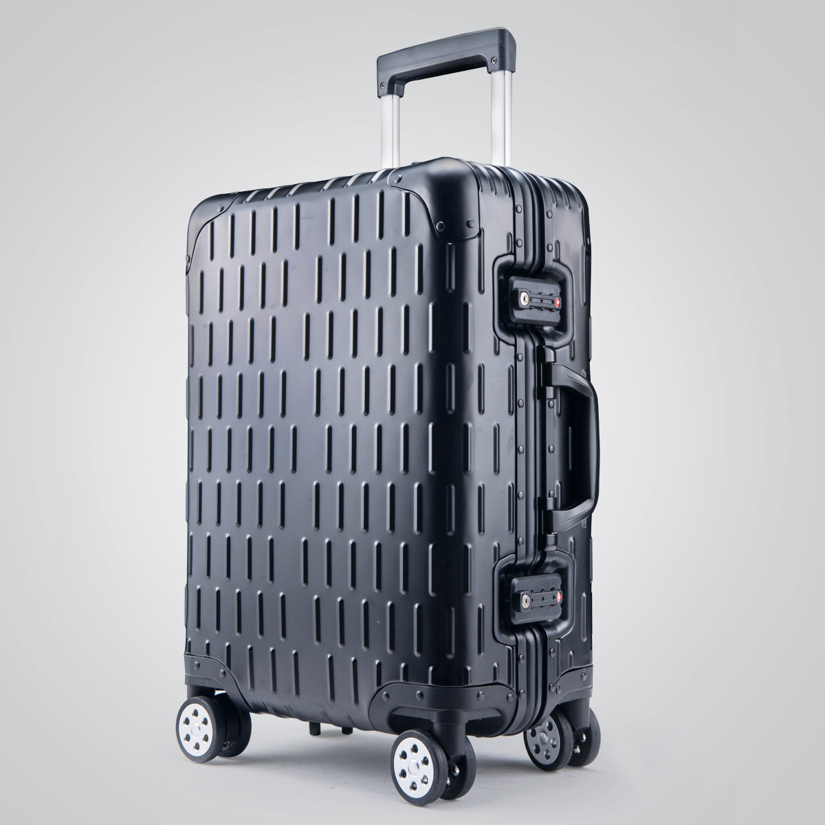 maito全铝镁铝合金拉杆箱商务旅行箱金属行李箱铝制登机箱