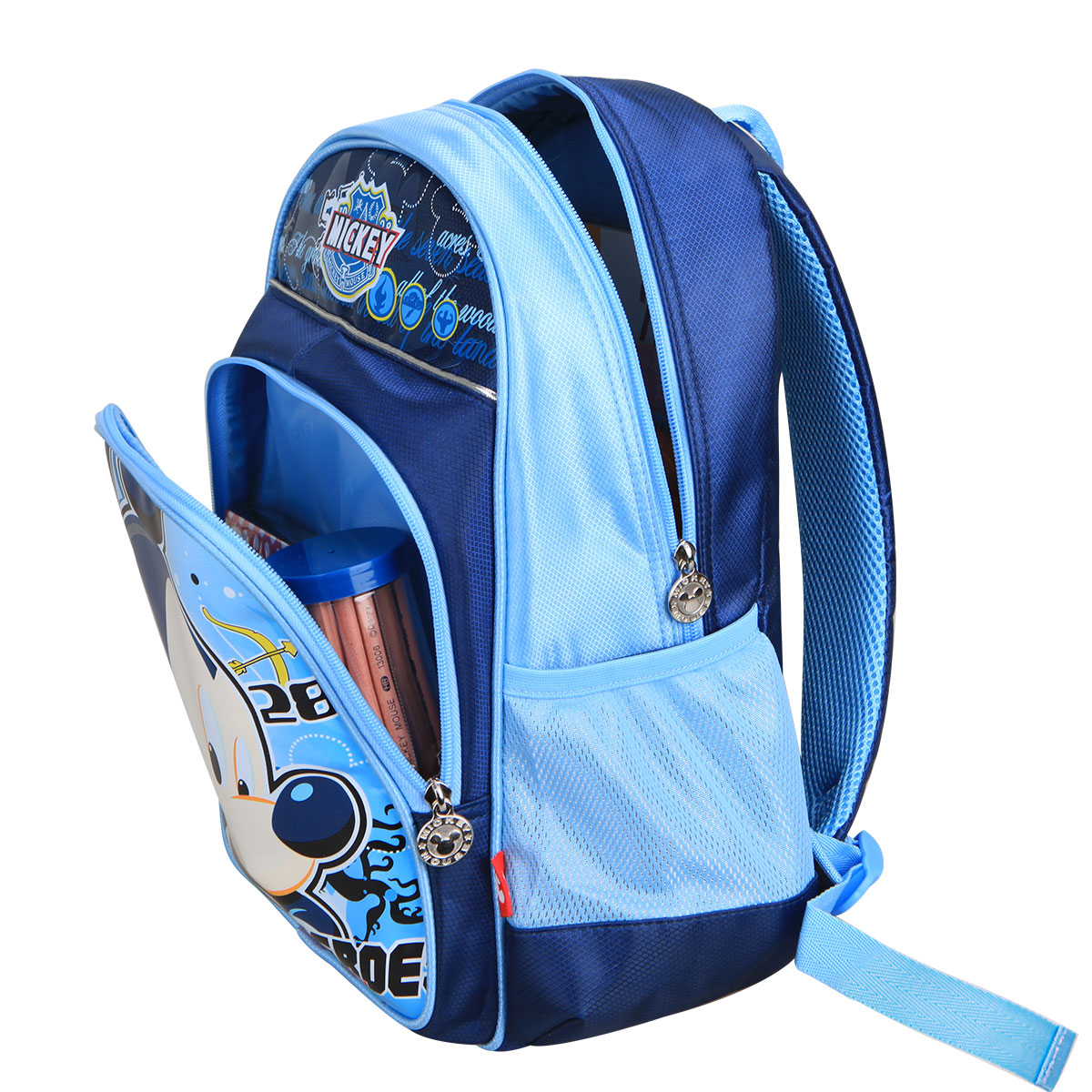 迪士尼disney米奇1-3年级小学生书包儿童书包男孩书包男童背包