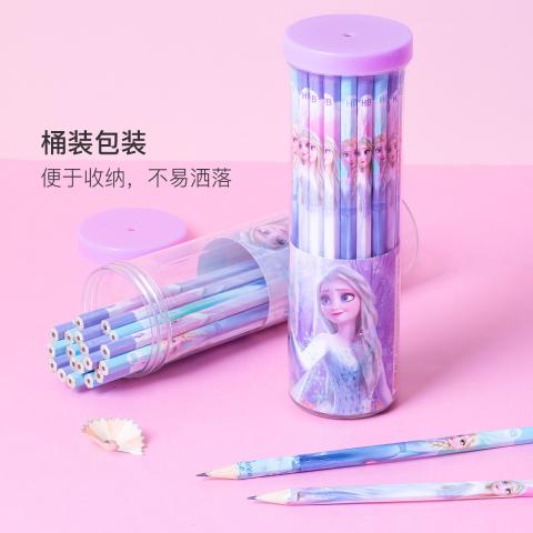 迪士尼 【30支装】铅笔小学生hb写字笔儿童精美图案铅笔 图片 4