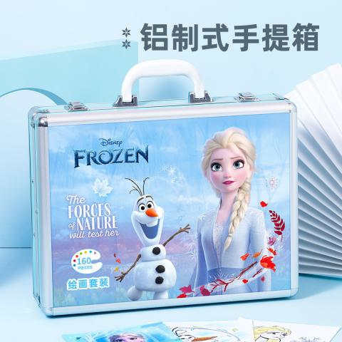 迪士尼 画画工具套装儿童绘画礼盒小学生绘画女孩画画水彩笔蜡笔儿童礼物 图片 9