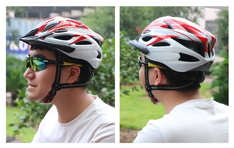 凤凰骑行头盔一体成型男女公路车山地车自行车头盔骑行装备安全帽