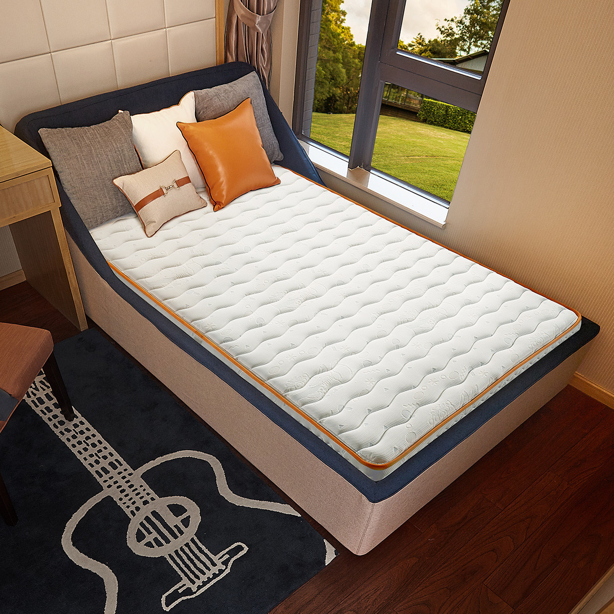 雅兰儿童床垫 加硬护脊乳胶1.