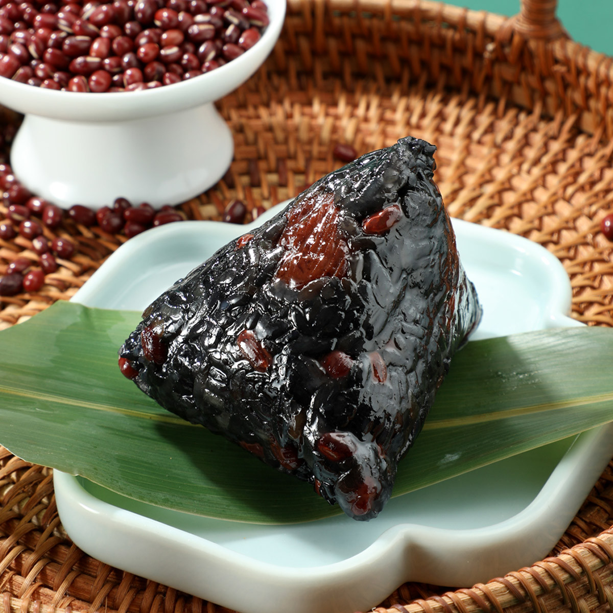 味滋源 【2只粽】蛋黄肉粽板栗鲜肉粽乌米粽甜粽端午节粽子糕点心零食品