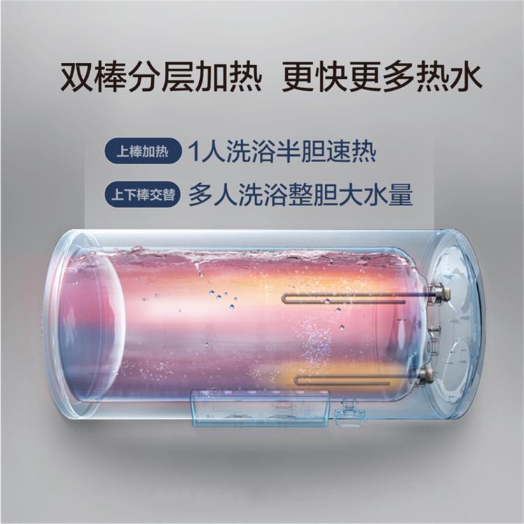 A.O.SMITH 史密斯免换镁棒100升电热水器家用洗澡E100MDG 大容量