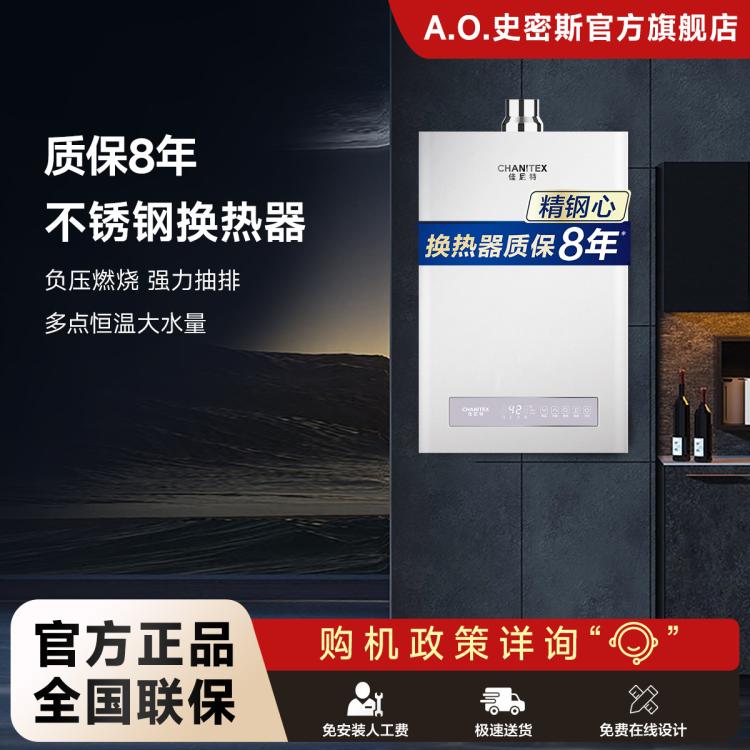 佳尼特 AO史密斯佳尼特燃气热水器智能恒温防冻换热器质保8年
