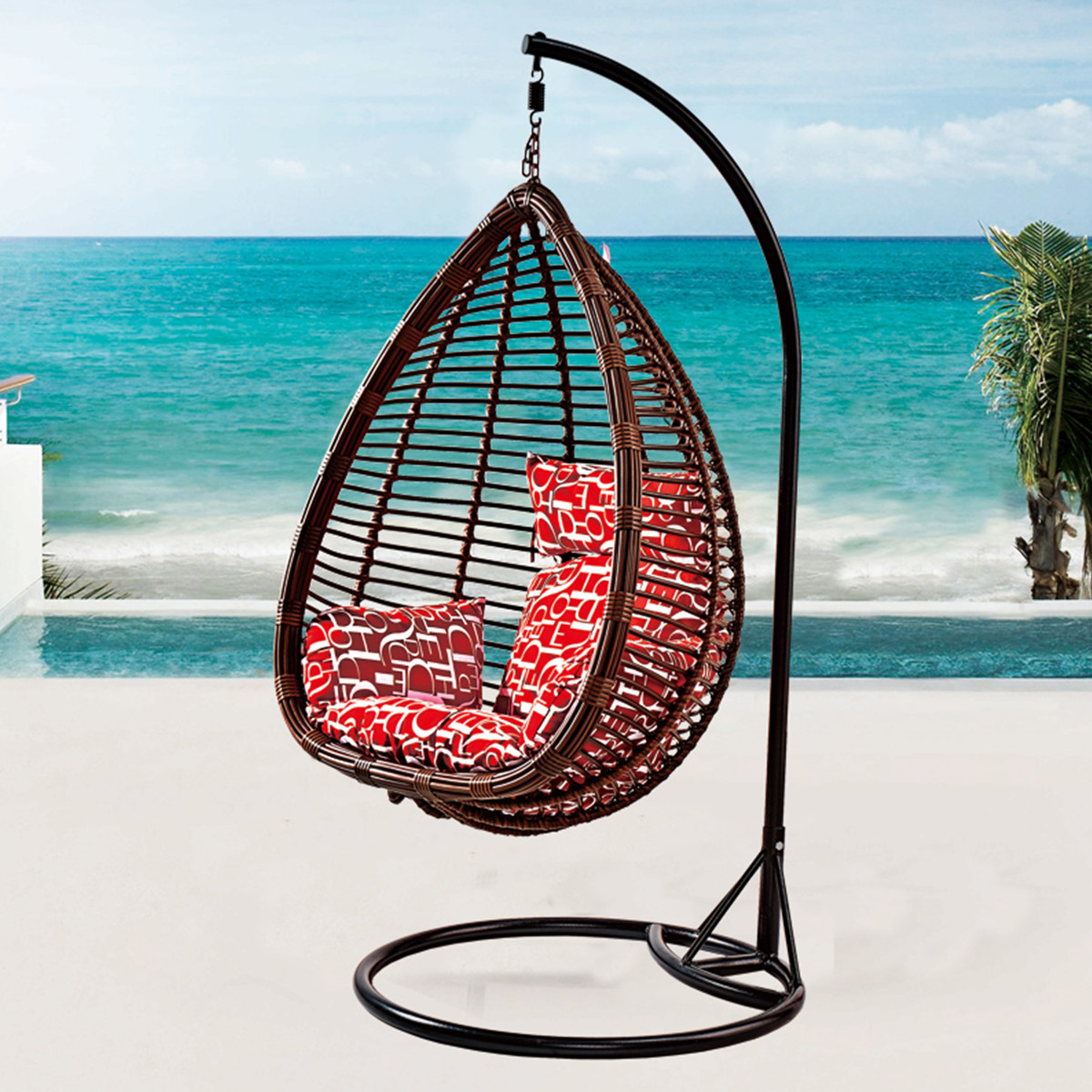 吊椅藤椅鸟巢成人吊篮室内懒人户外秋千阳台休闲摇椅吊篮躺椅