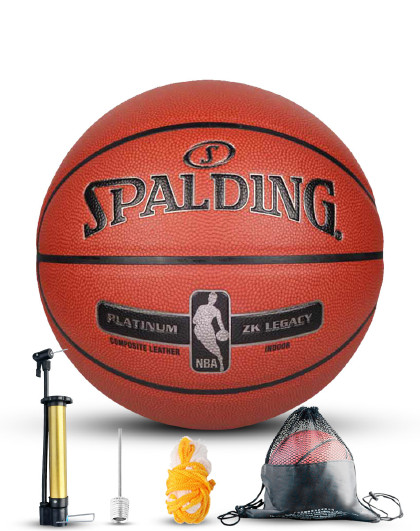 斯伯丁篮球nba篮球7号球铂金传奇系列比赛篮球成人儿童篮球