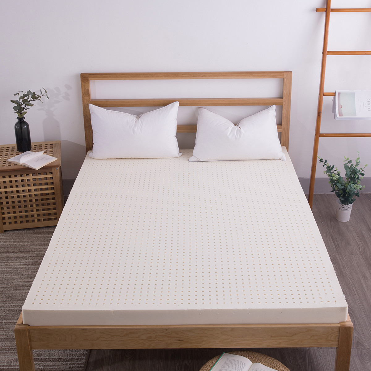 天然乳胶床垫5cm10cm双人床1.