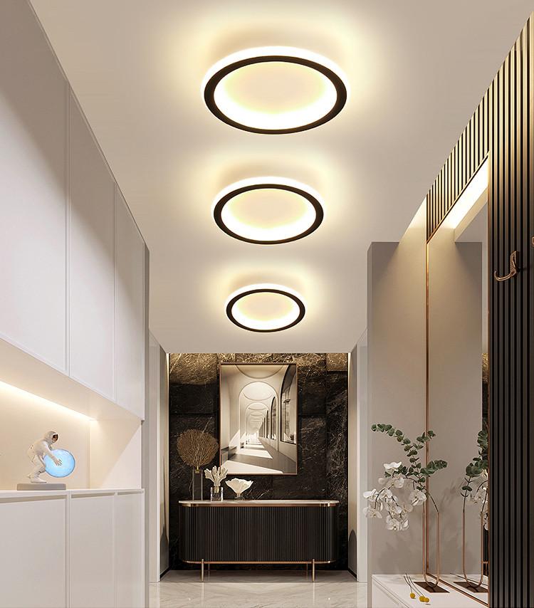 现代简约led吸顶灯过道灯走廊灯楼梯阳台灯玄关灯入户灯衣帽间灯