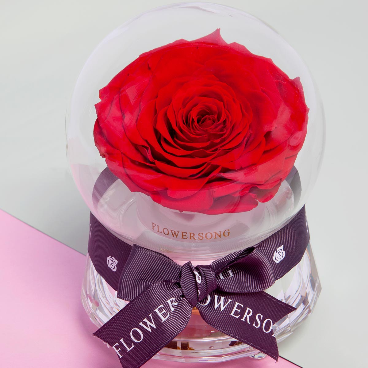 玫瑰花礼盒花盒创意礼物家居客厅办公室桌面电视柜摆件七夕情人节送