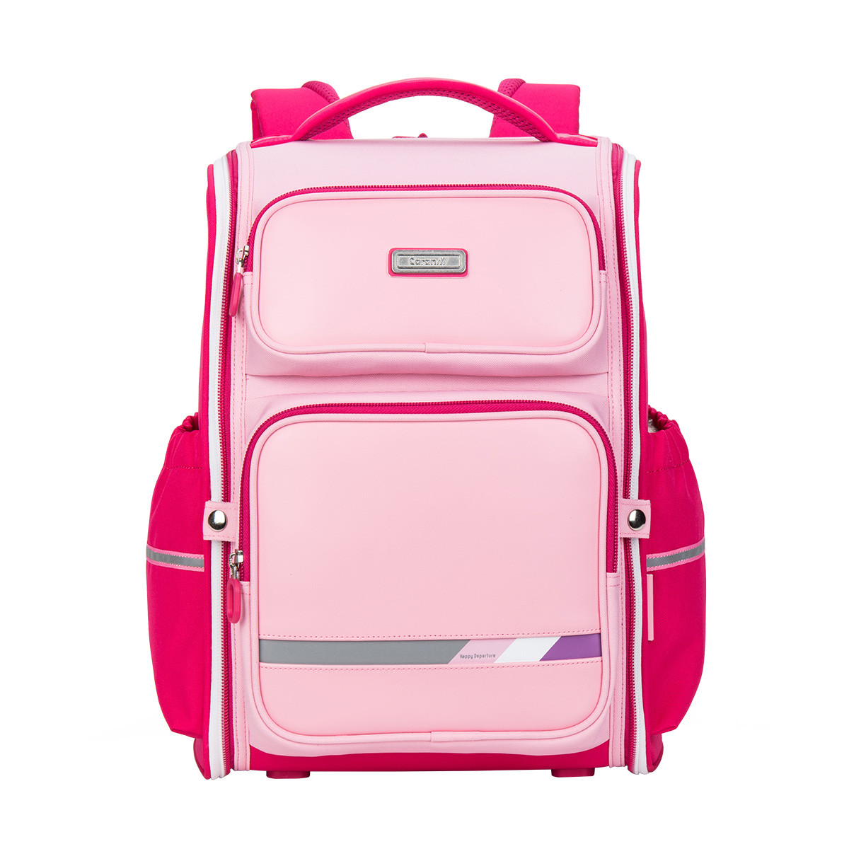 3-6年级减负儿童书包一体式可打开背包