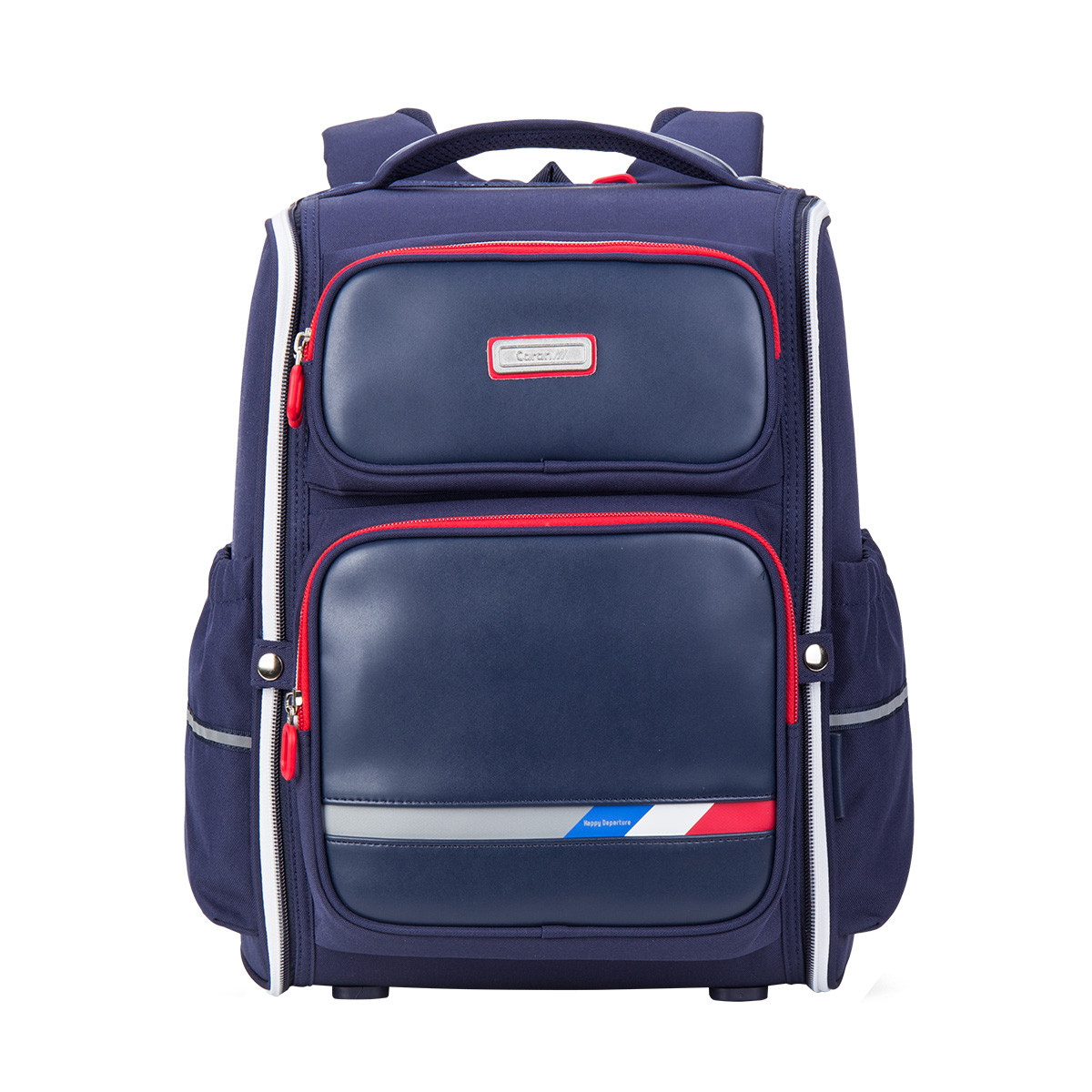 卡拉羊小学生书包3-6年级减负儿童书包一体开合式减负儿童背包