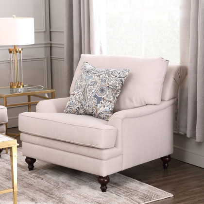 美式乡村布艺沙发小户型简约三人客厅组合整装简美休闲轻奢布沙发