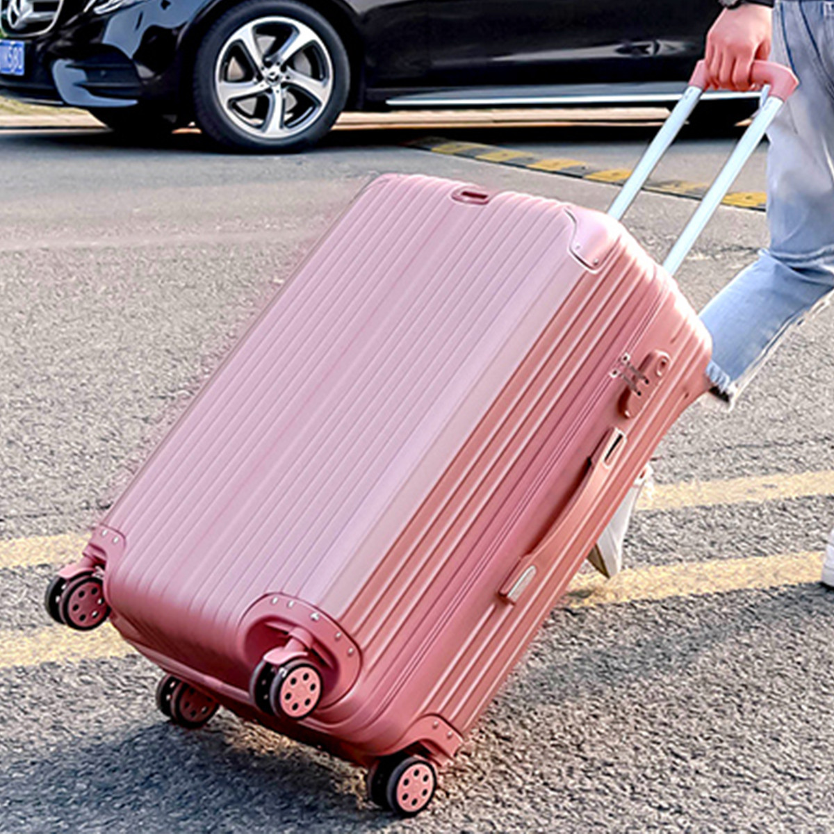 商务拉杆箱男电脑登机箱20寸旅行箱包女行李箱万向轮拖箱