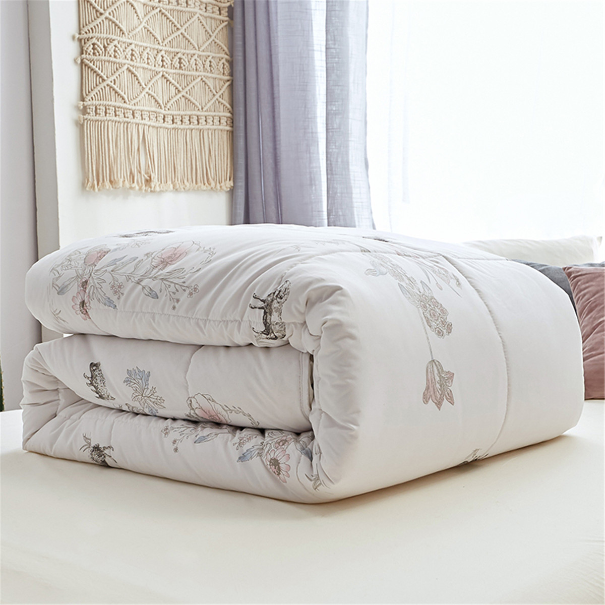 【超细羊毛 环保无异味】被子澳洲植物羊绒羊毛被子加厚被芯双人保暖