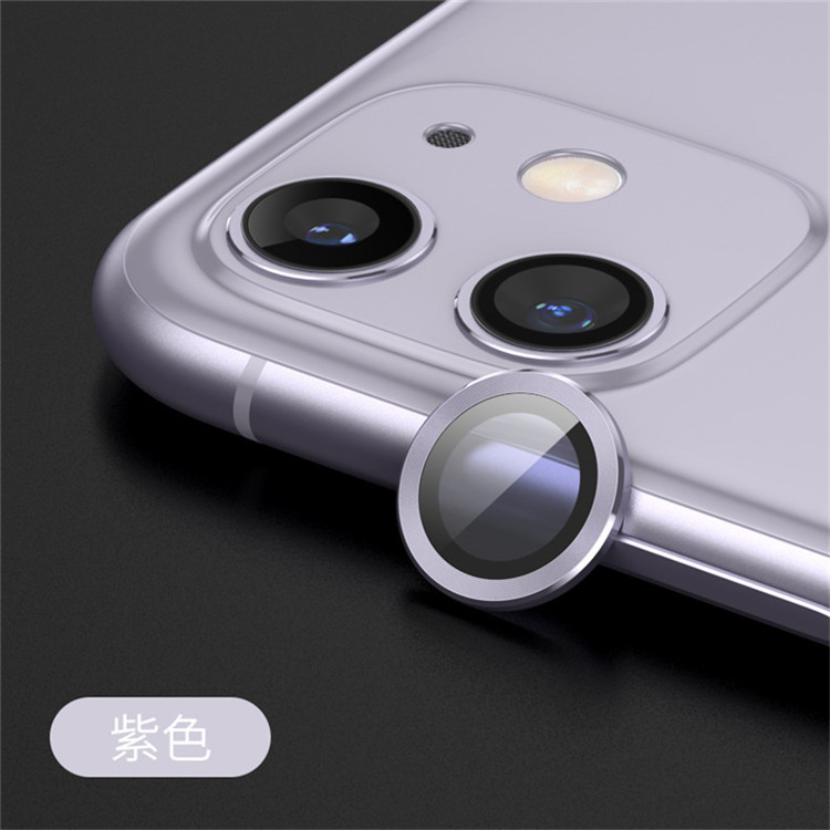 适用于iphone11金属镜头膜promax后摄像头圈一体保护贴11手机