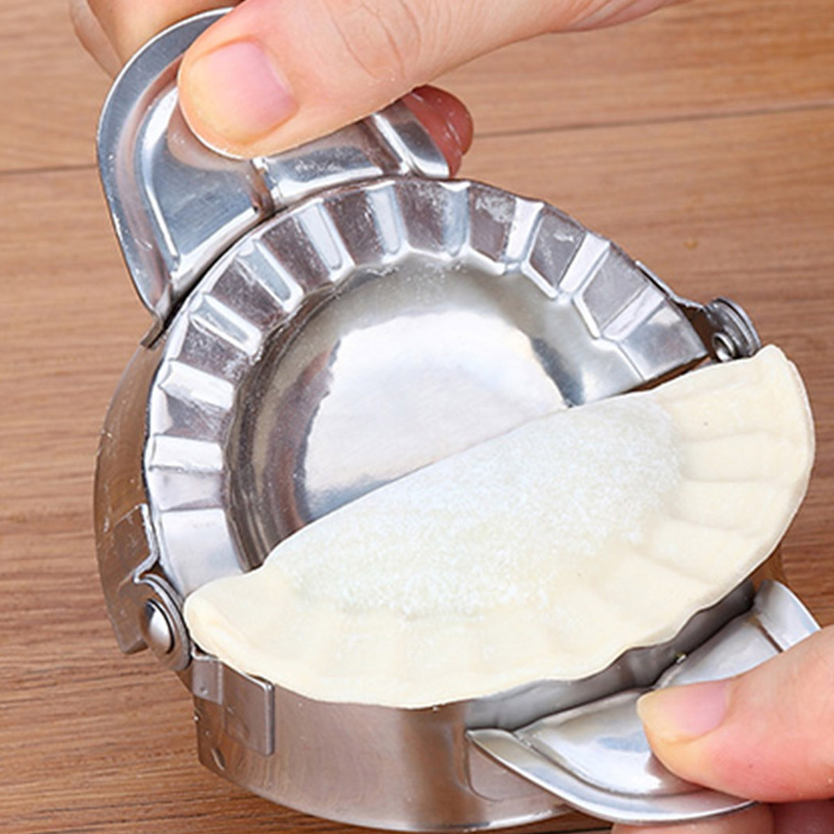 食品级304不锈钢家用手动包饺子器