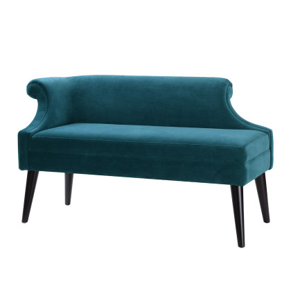 家泰勒美式贵妃椅卧室小户型简约现代沙发躺椅布艺贵妃椅