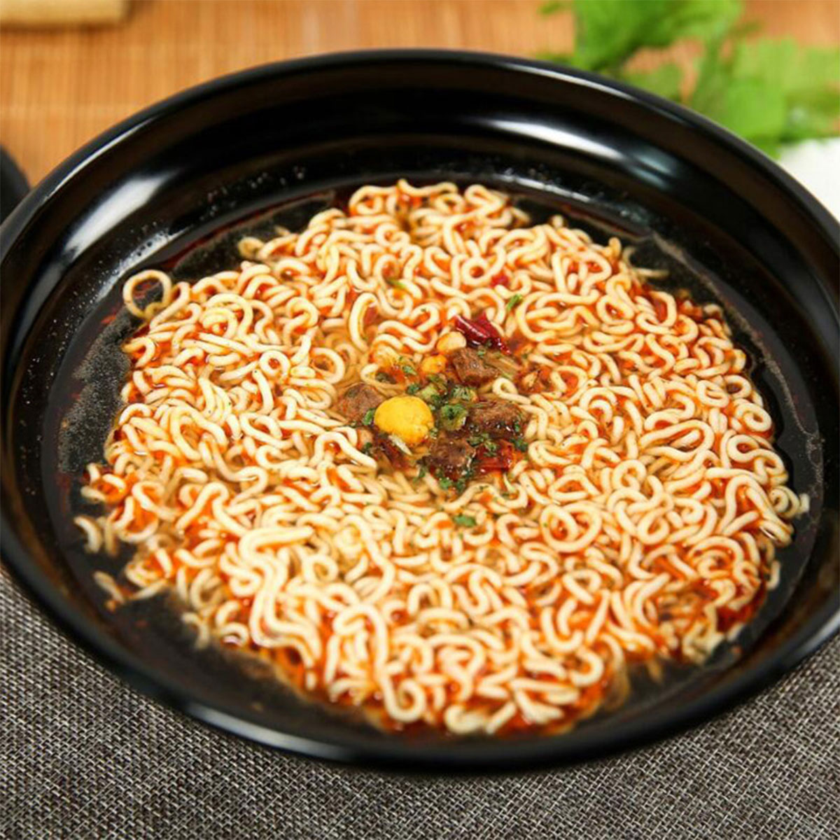 金紫阳 方便面泡面圆面麻辣牛肉麻辣排骨面110g