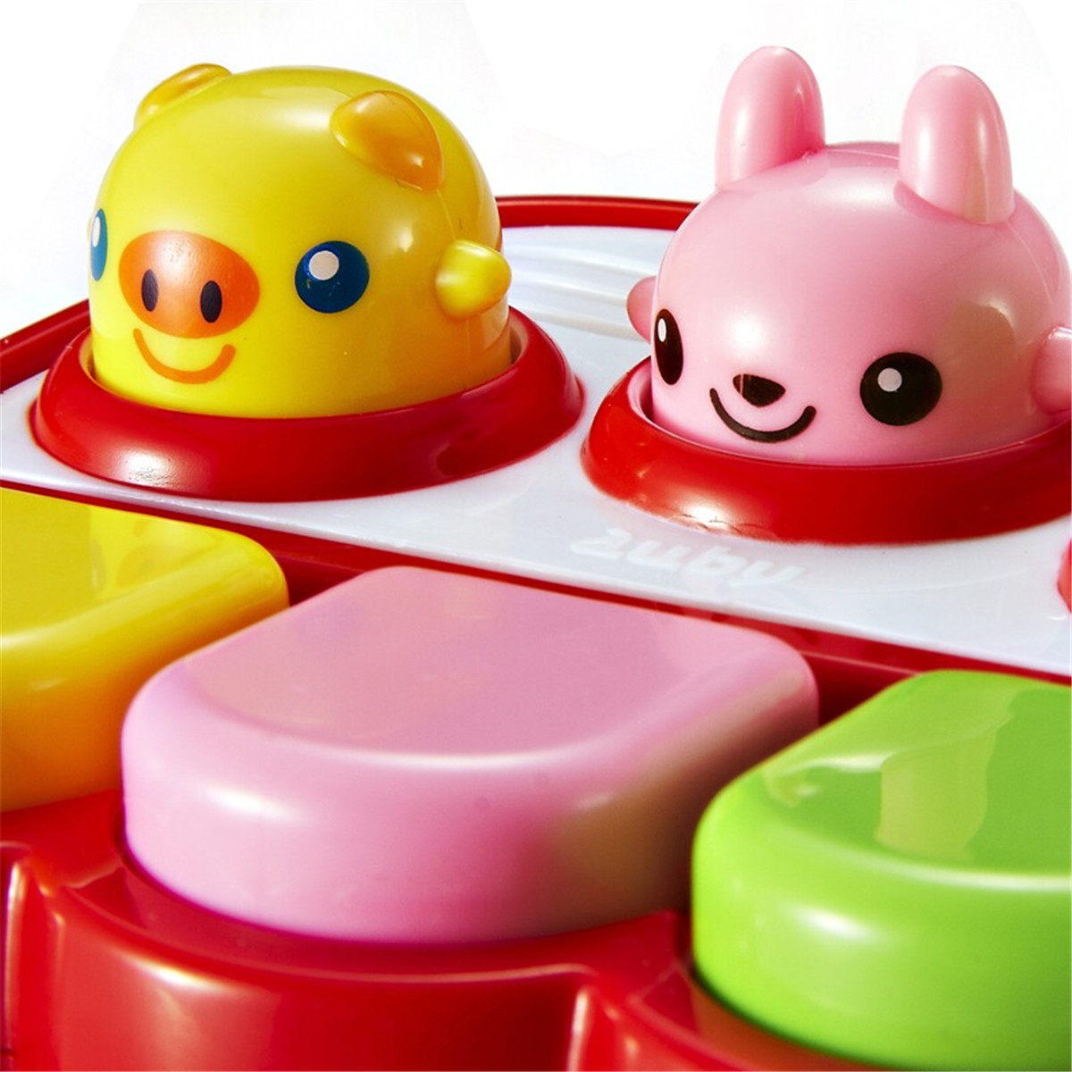 澳贝6-12个月宝宝电子琴带音乐益智婴儿玩具0-1岁男女孩儿童玩具