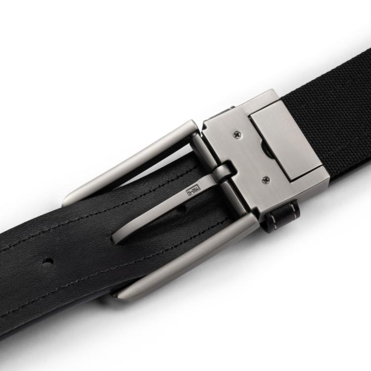 新秀丽 皮带男款针扣腰带时尚商务高级黑色裤带送礼物NQ1