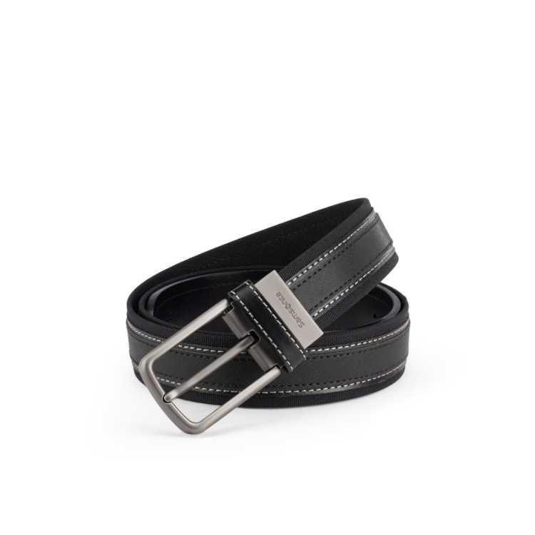 新秀丽 皮带男款针扣腰带时尚商务高级黑色裤带送礼物NQ1