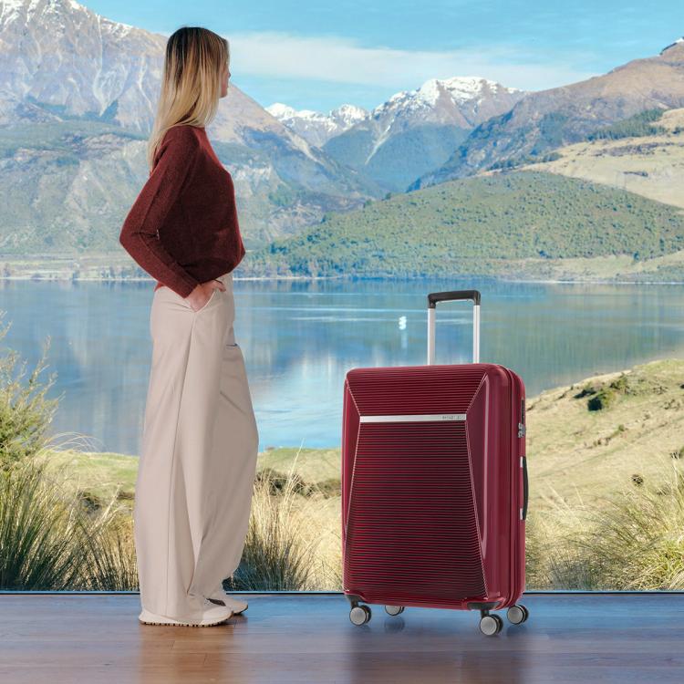 新秀丽 【全尺寸可扩展】复古摩登行李箱飞机轮旅行箱轻盈耐用登机箱 GN7
