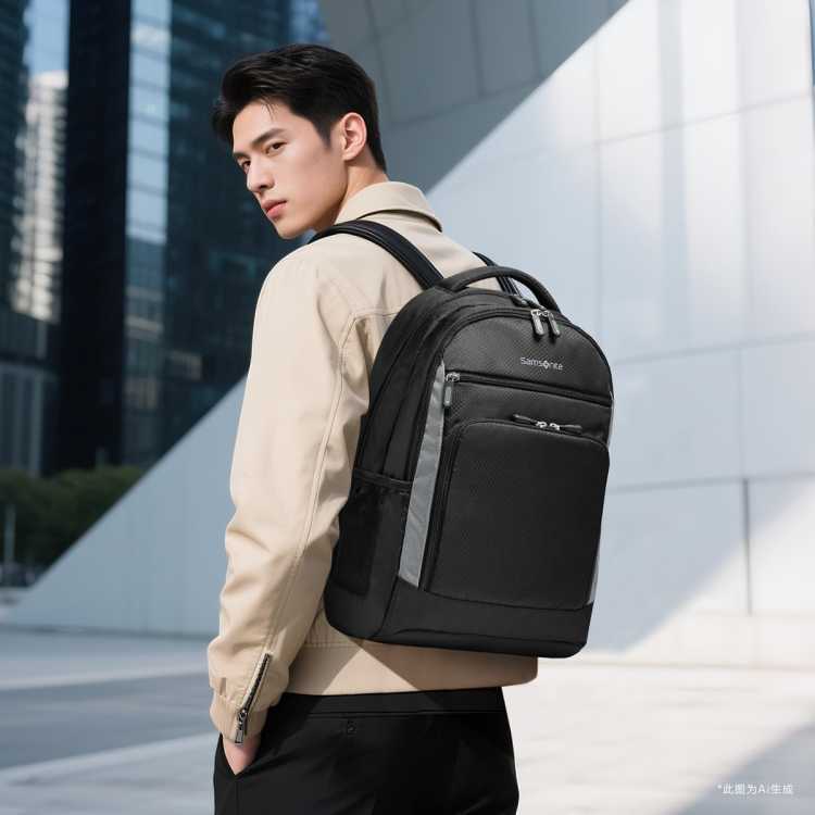 新秀丽 热卖爆款男士大牌双肩包商务电脑包夏季轻便包包TR5