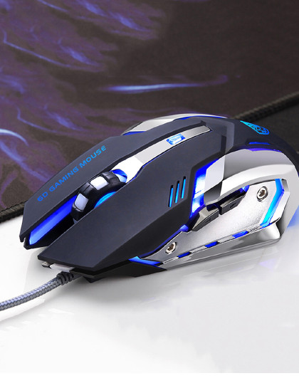 赛德斯机械鼠标电竞游戏有线宏csgo穿越火线cf专用fps牧马人4代电脑