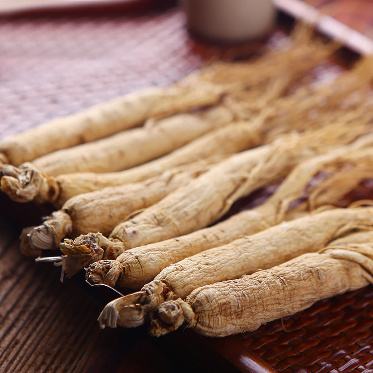 集安边条人参100g/7-9支 白参边条参东北人参礼盒长白山