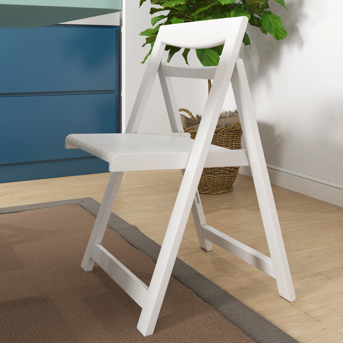 北欧实木餐椅 现代简约高靠背折叠餐椅 时尚休闲椅靠背椅子