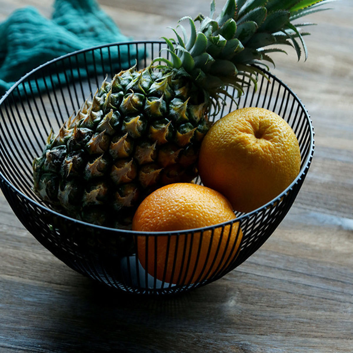 铁艺现代果盆创意北欧简约水果篮 餐厅客厅家用餐桌装饰