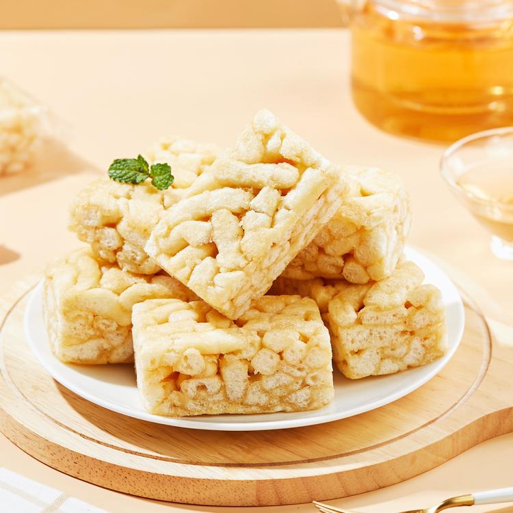良品铺子 【约16个】鲜蛋酥沙琪玛整箱500g休闲零食独立包装饱腹代餐
