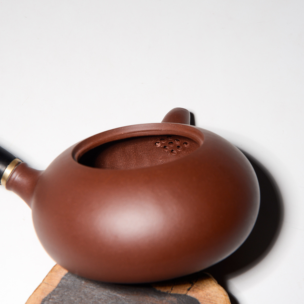 尊壶 宜兴紫砂壶全手工茶具带把唐羽壶泡茶壶