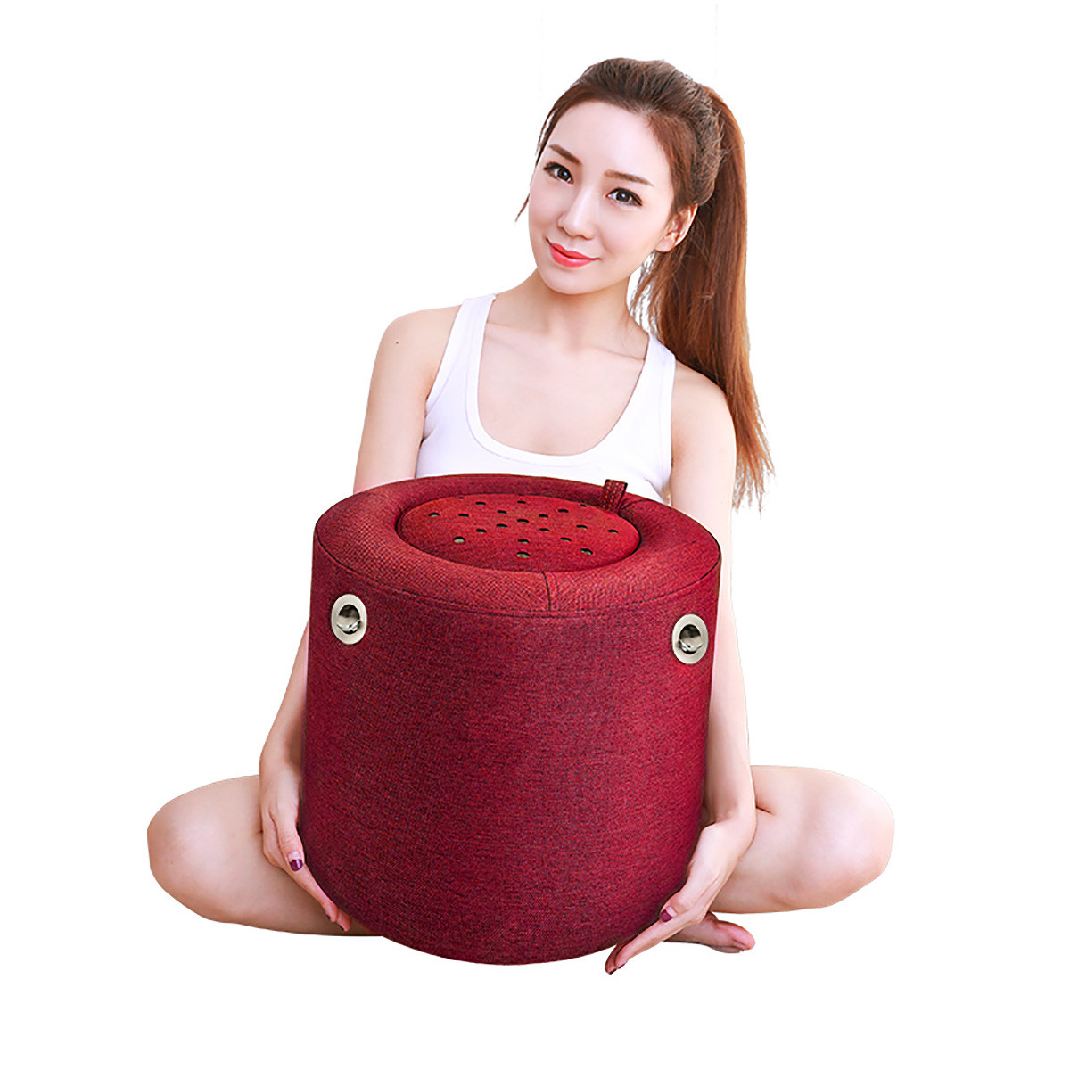 艾灸盒随身灸家用去蒲团全身湿气坐灸仪器凳子熏蒸坐盆坐熏垫艾草