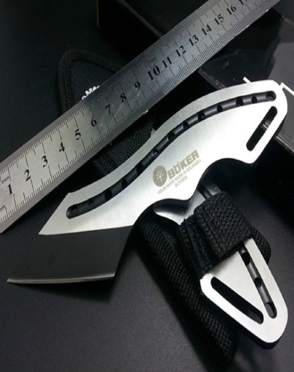 户外精选刀具全钢小直刀鱼刀猎刀水果刀 博客款蛇形刀带尼龙刀鞘