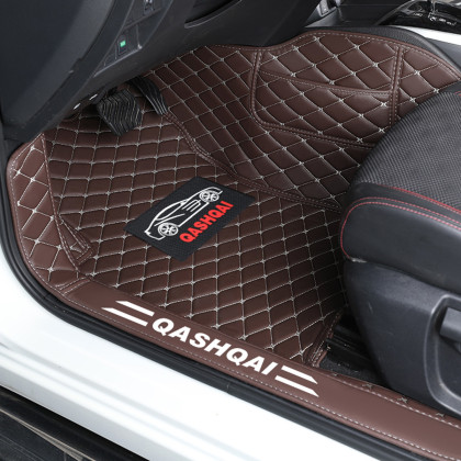 2017款东风日产新逍客专用全包围包门槛汽车脚垫