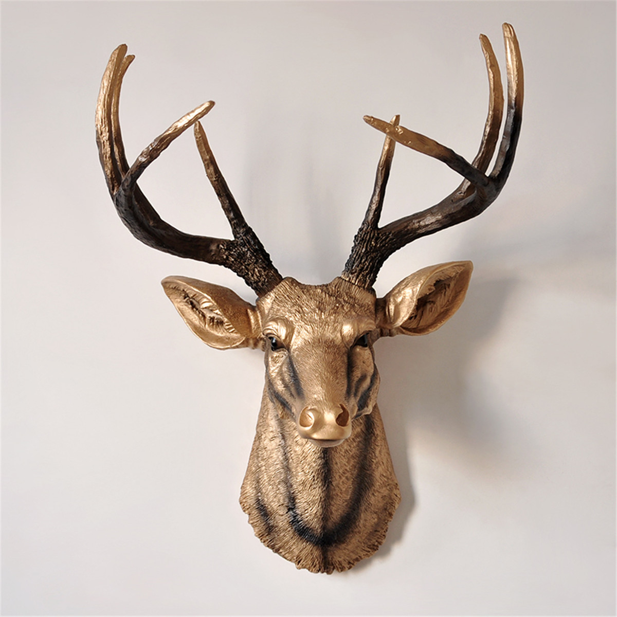 创意仿真鹿头装饰动物头壁挂立体墙饰客厅
