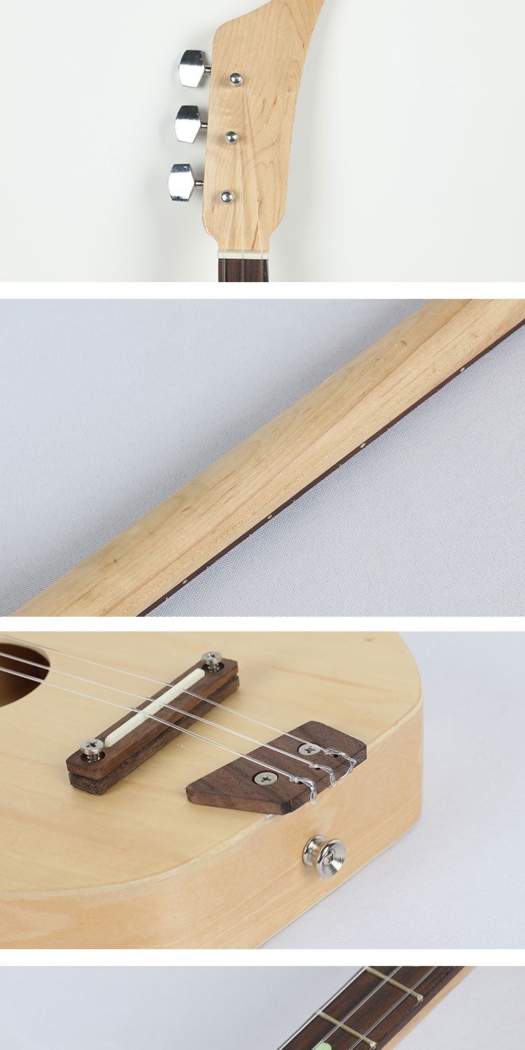 三弦电吉他30寸初学者新手儿童单摇电吉他套装专业级