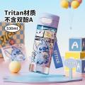 迪士尼 儿童水杯小学生上学专用男女孩夏季水杯tritan材质直饮杯运动水杯 图片 1