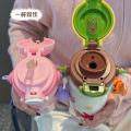 迪士尼 【新】疯狂动物城儿童保温杯宝宝学生不锈钢大容量便携手提水杯 图片 3