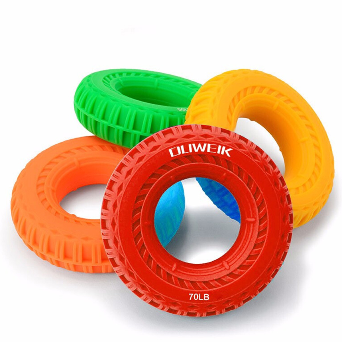 握力圈男士练手力女士握力器橡胶圈训练手指运动健身器