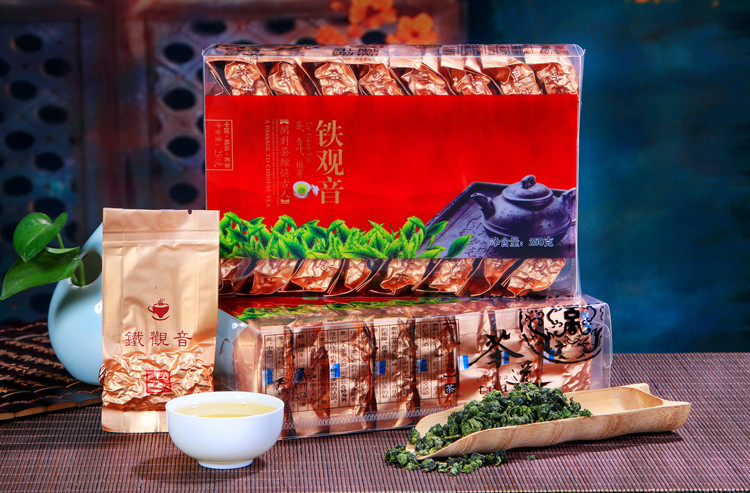 1725茶叶铁观音浓香型高山乌龙茶新茶【袋子颜色随机】